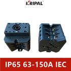 1-0-2 3つの位置の転換カム スイッチ防水IP65 150A 230-440V